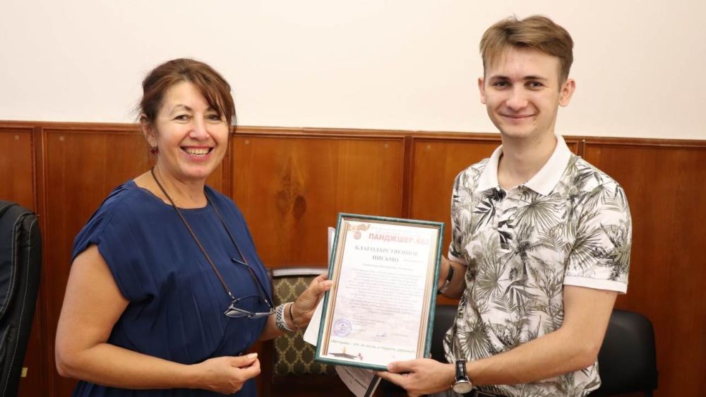 Заслуги ялтинца отмечены руководством международной ветеранской организации