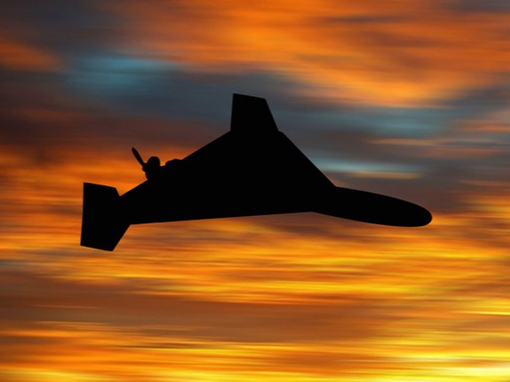 Дроны необычной формы и с необычной надписью появились этой ночью над Полтавой