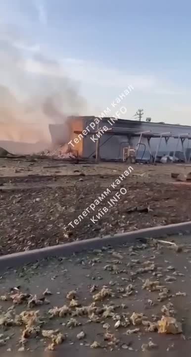 Результат ракетного удара по Умани