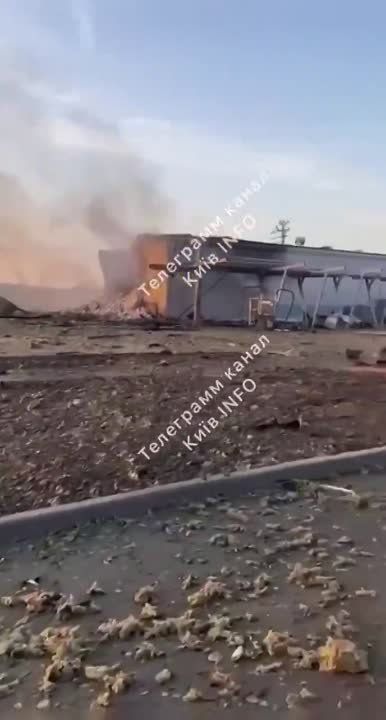 Кадры результатов ракетного удара по Умани