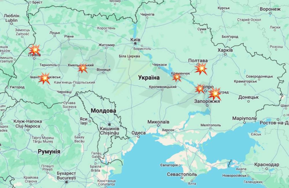 Эффективные удары. «Герани» и стратегическая авиация ВКС России всю ночь «кошмарили» противника