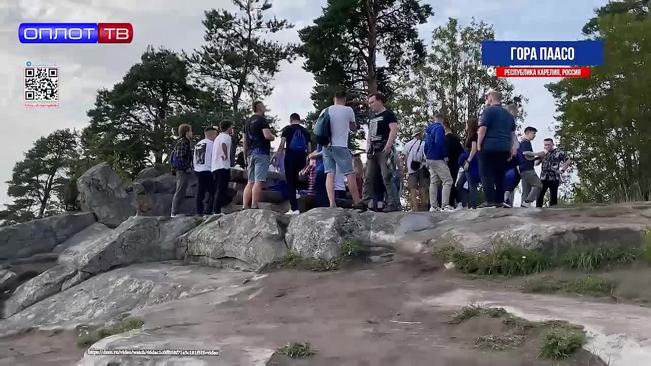 МОЯ РОССИЯ. Паасо. Городище Паасо (гора Паасонвуори) — скалистый холм, расположенный на окраине города Сортавала, вблизи озера Кармаланъярви и реки Хелюлянйоки