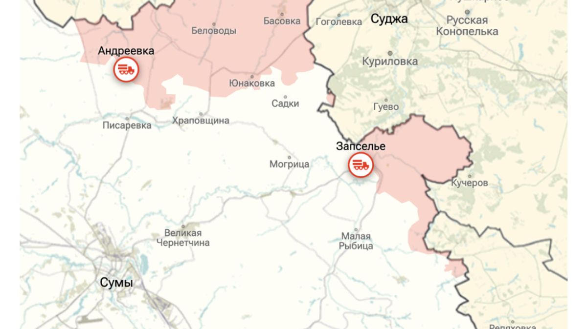 Воздушная тревога в Киеве, взрывы в Сумах, бои в Константиновке. Новости СВО