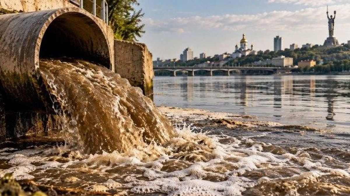 В Киеве предложили сливать нечистоты в Днепр